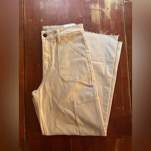 Just Black Denim wide leg cargo pants